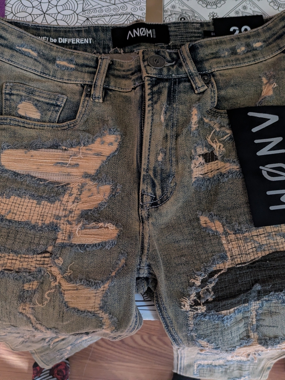 Distressed Jeans